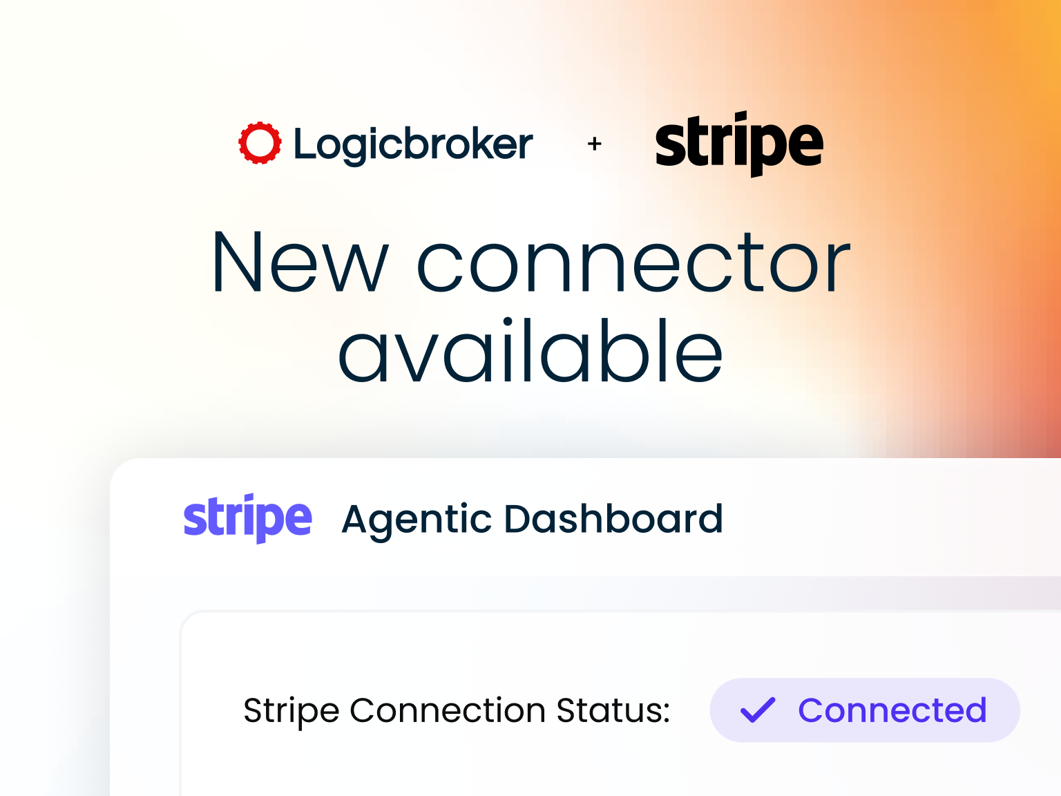 The app lets Stripe merchants connect directly to Logicbroker to enable AI-driven product enrichment, real-time inventory synchronization, and automated order orchestration.