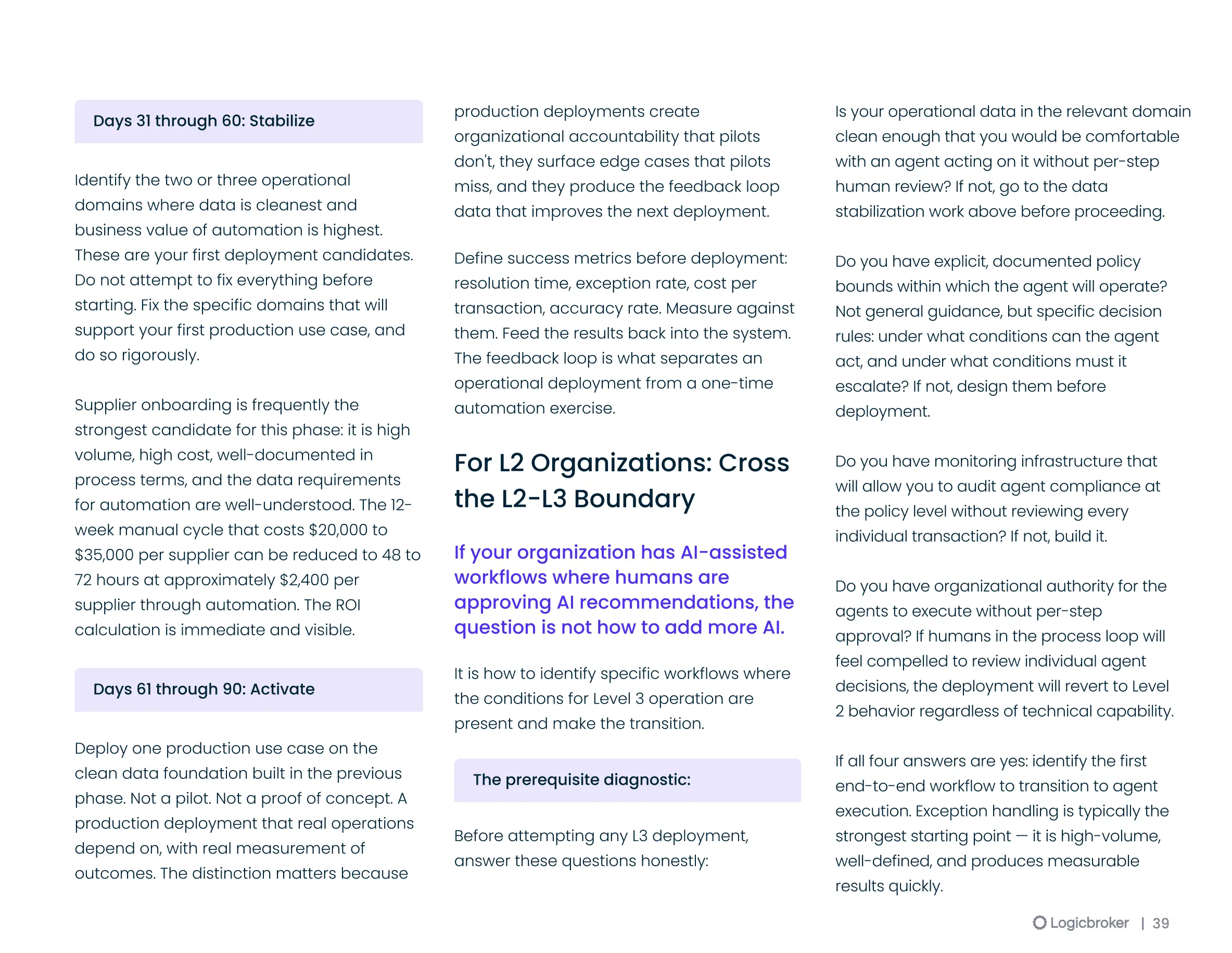 Suppliers — playbook page 39