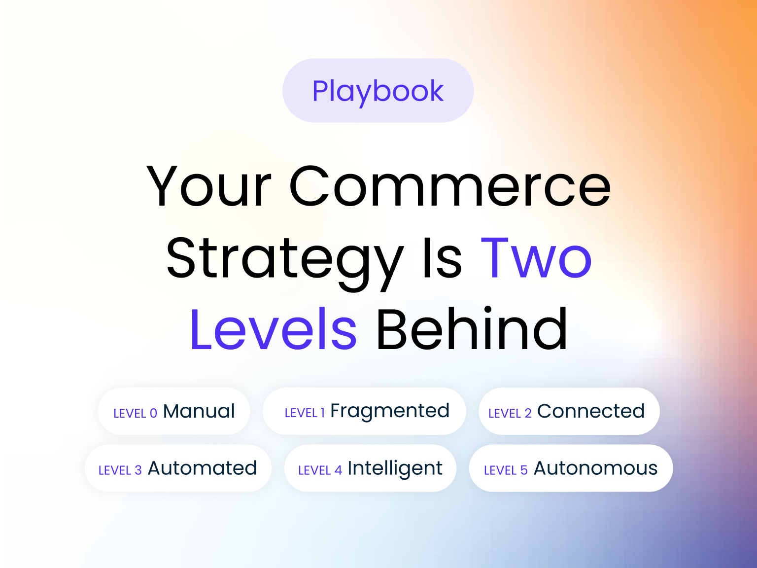 78% of organizations have AI pilots running. Only 14% have reached production scale. Here is how the Commerce Autopilot Maturity Curve maps out, where most operations actually sit, and what it takes to move to the next level.